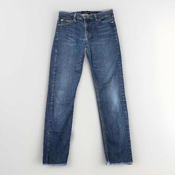 Lucky Brand Jeans‎ Woman’s Size 6/28 Bridgette Skinny Mid Rise Ankle 29x27 - Picture 1 of 8